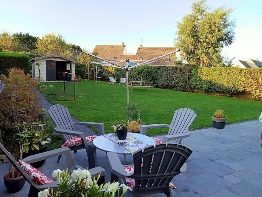 Villa Soleil D'Opale Et Son Grand Jardin à Wimereux Extérieur photo