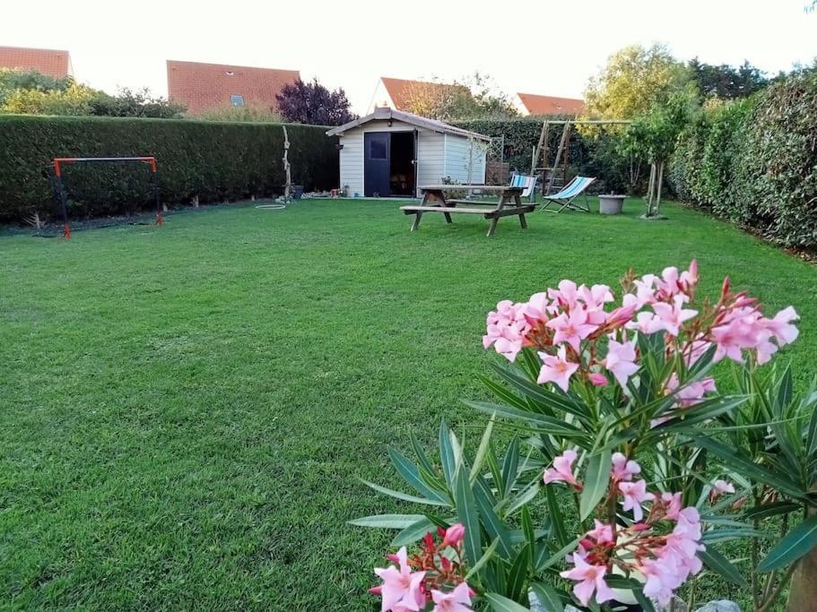 Villa Soleil D'Opale Et Son Grand Jardin à Wimereux Extérieur photo