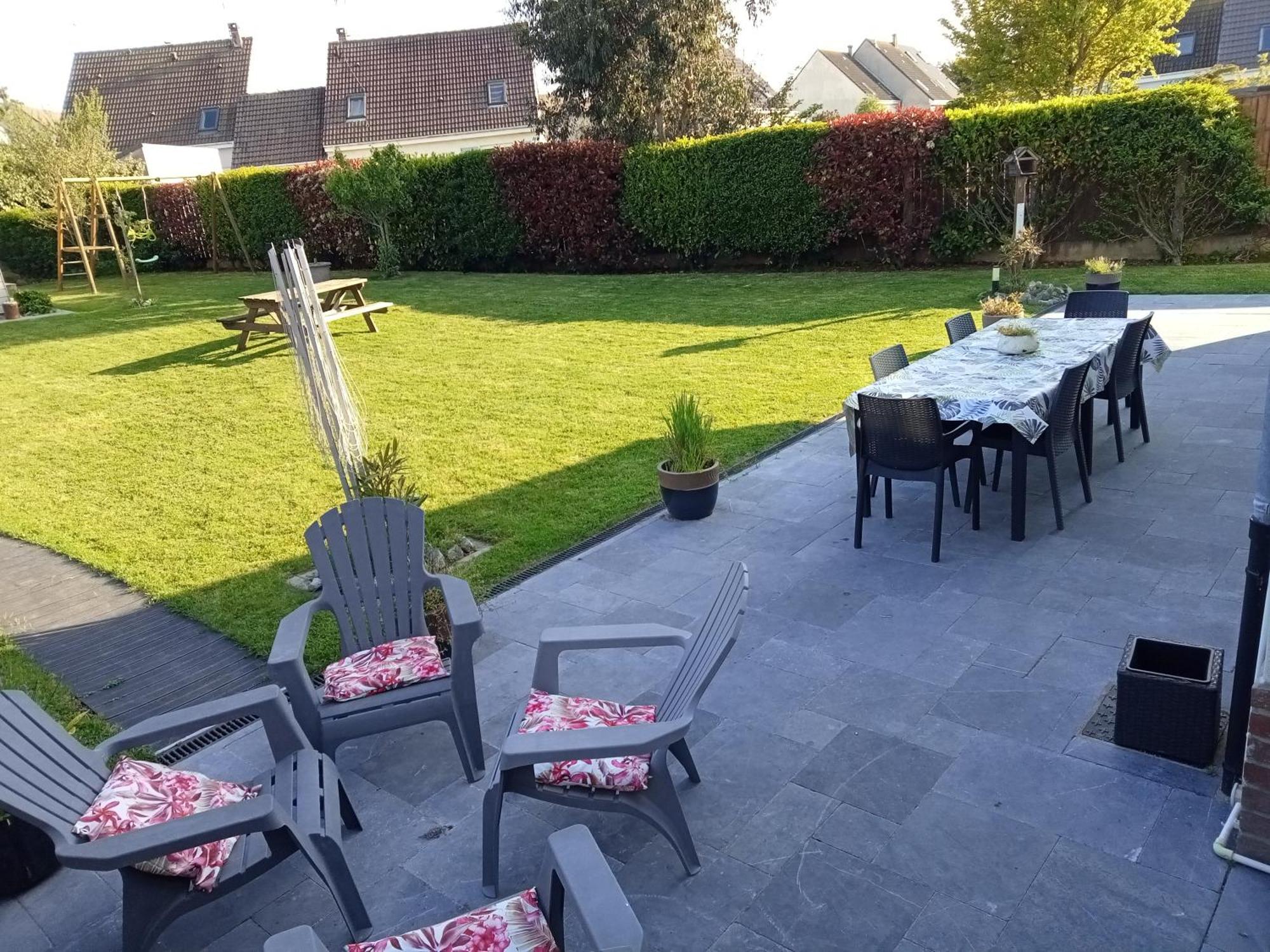 Villa Soleil D'Opale Et Son Grand Jardin à Wimereux Extérieur photo