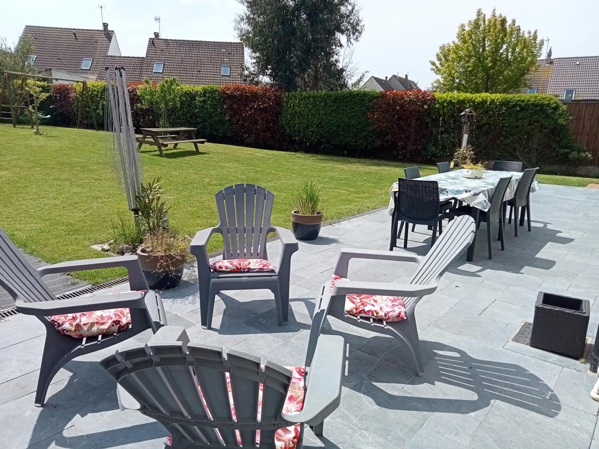 Villa Soleil D'Opale Et Son Grand Jardin à Wimereux Extérieur photo